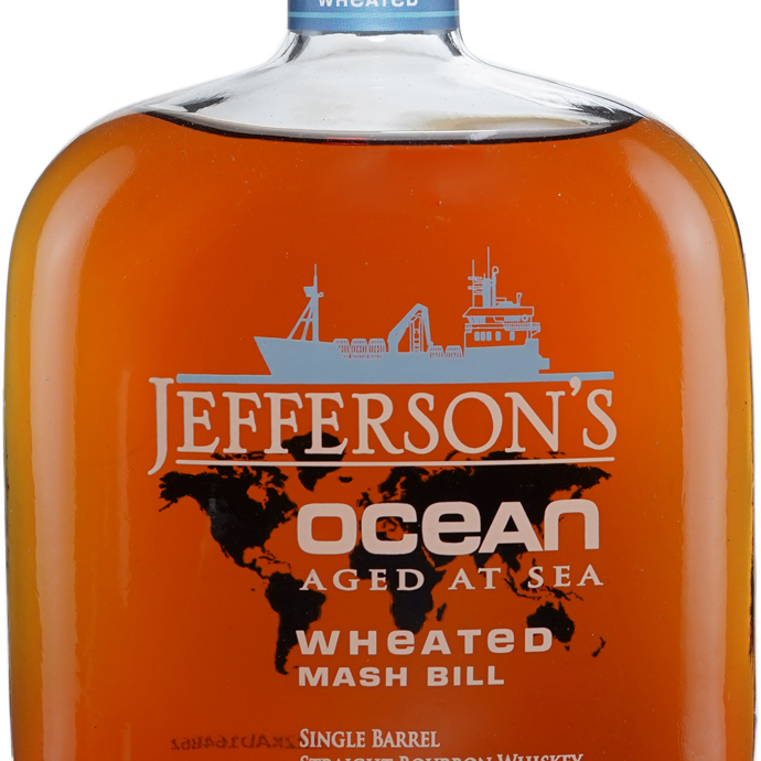 Jefferson's Ocean Aged at Sea Bourbon Wheated Mashbill Single Barrel # 62 Binny's Handpicked