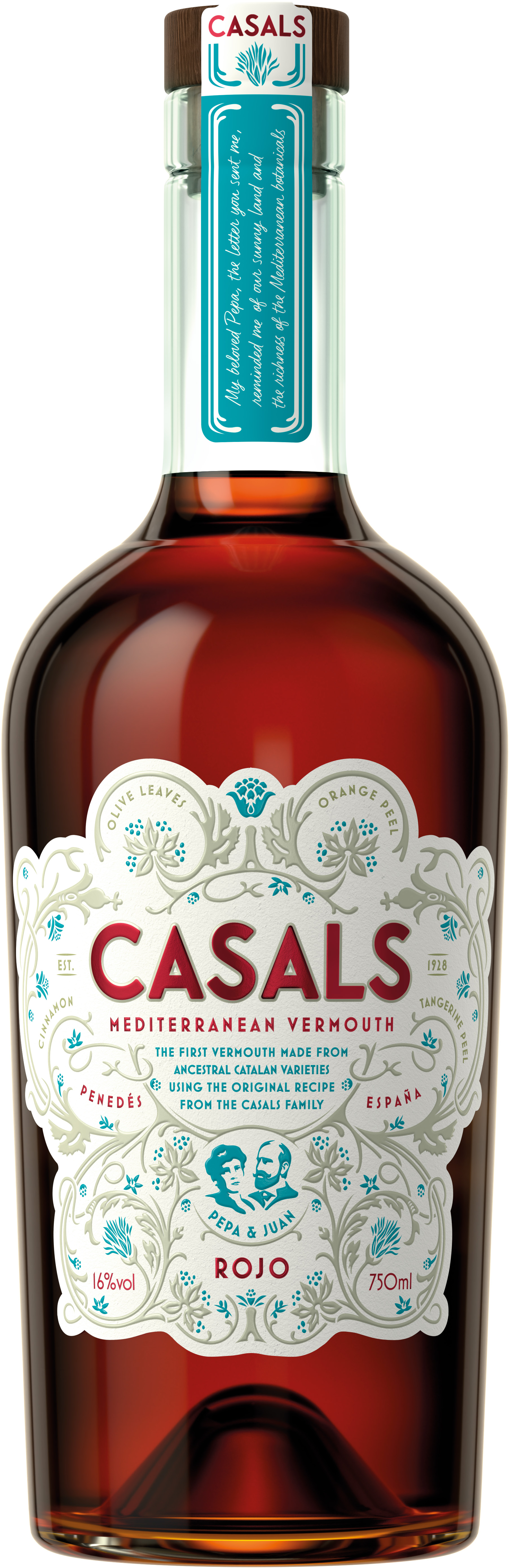 Torres Casals Sweet Vermouth | 750 ml Bottle