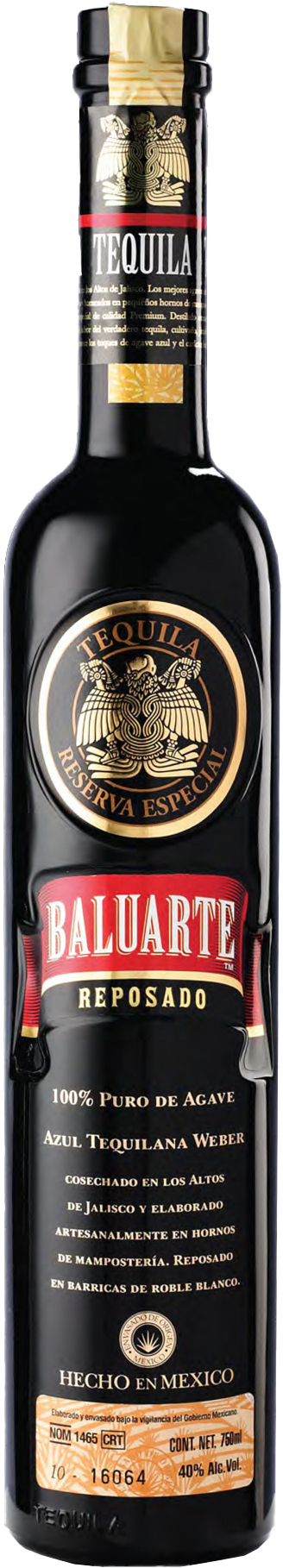 Baluarte Reposado Tequila | 750 ml Bottle