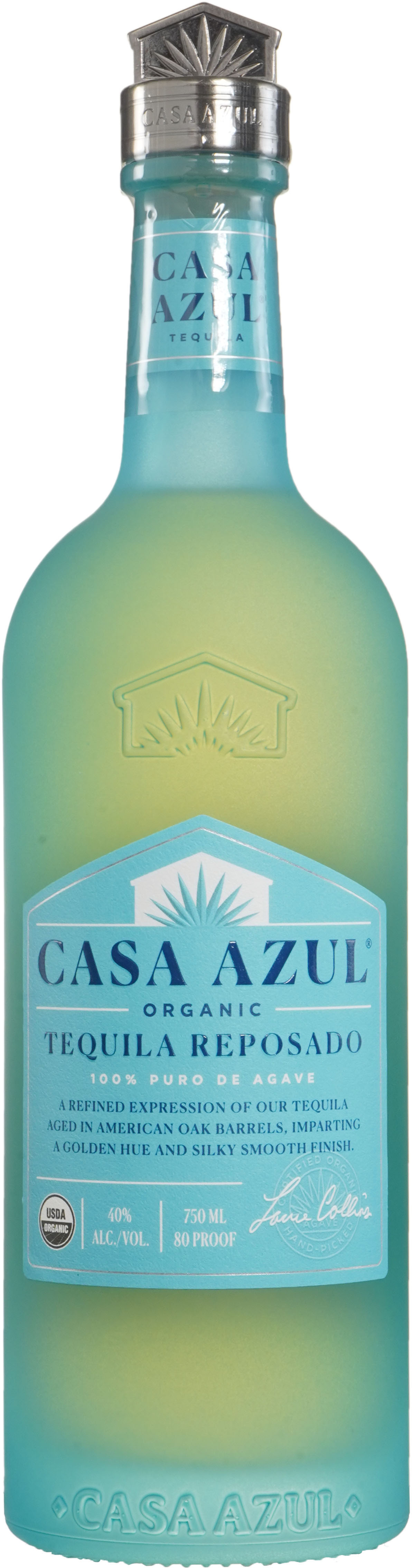 Casa Azul Organic Reposado Tequila 750 ml Bottle