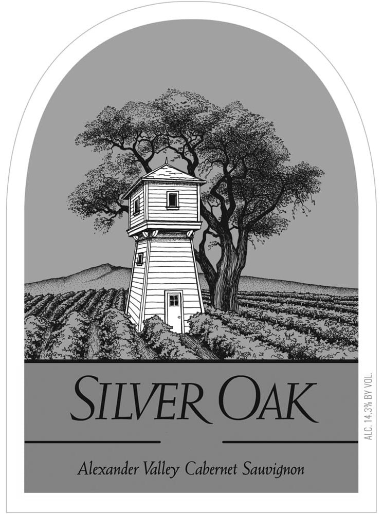 Silver Oak Cabernet Sauvignon Alexander Valley 2015 L Bottle
