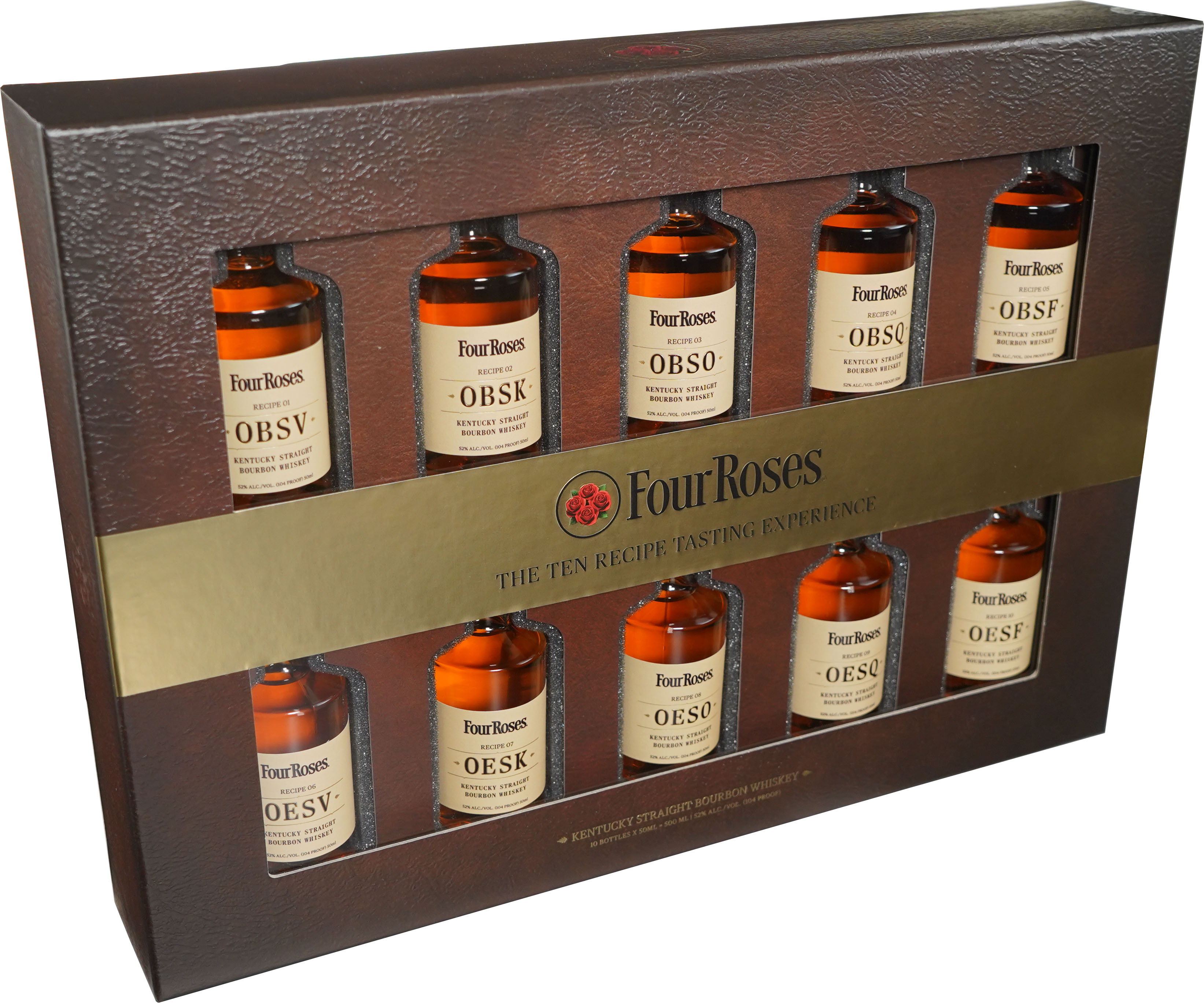 Four Roses The Ten Recipe Tasting Experience 10 Pack | 10 pack of 50 ml ...