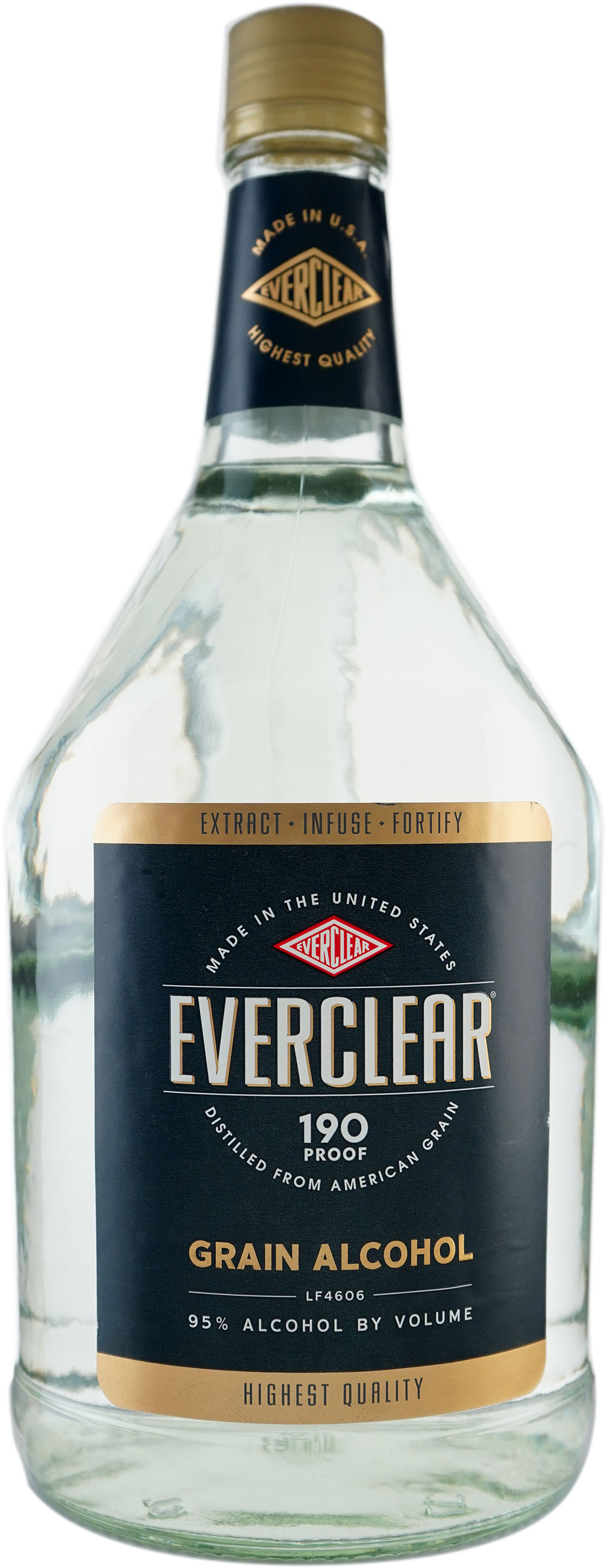 Everclear 190 Proof Grain Alcohol 1.75 L Bottle Everclear 190 Proof Grain Alcohol 1.75 L Bottle