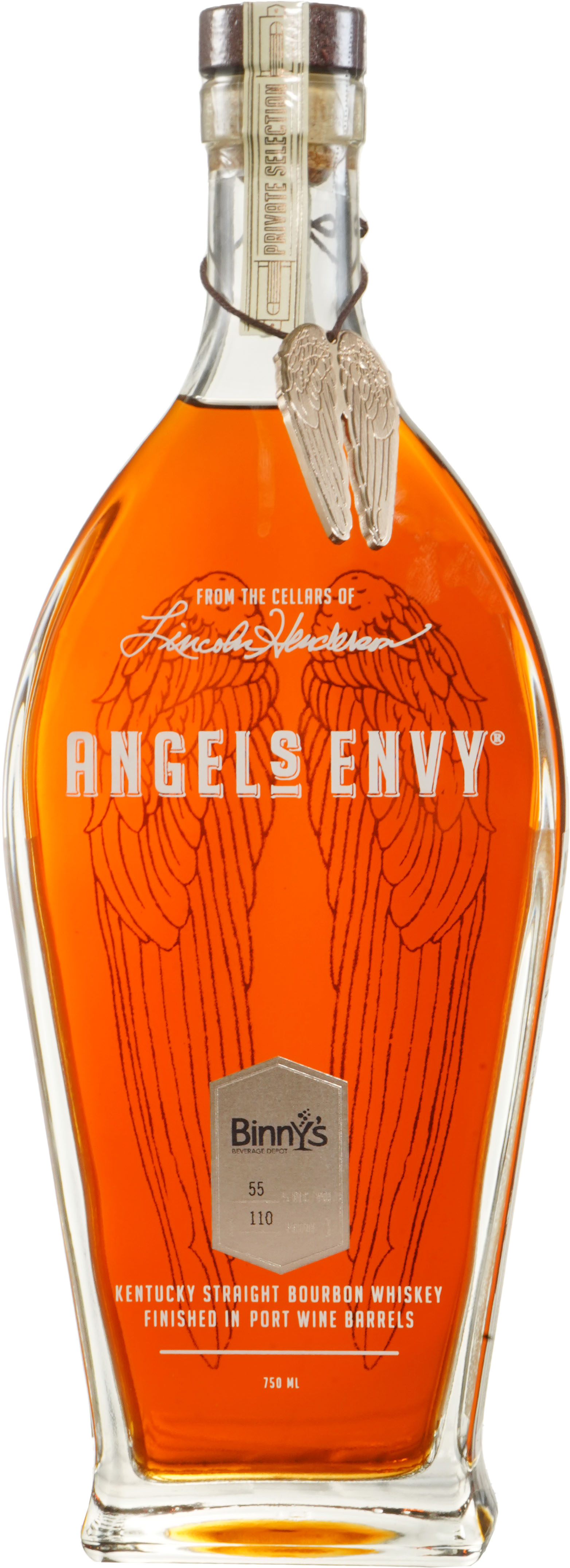 Angel's Envy Bourbon Barrel Select 230408 Binny's Handpicked 750 ml Bottle