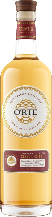O'rte Reposado Single Estate Tequila 750 ml Bottle