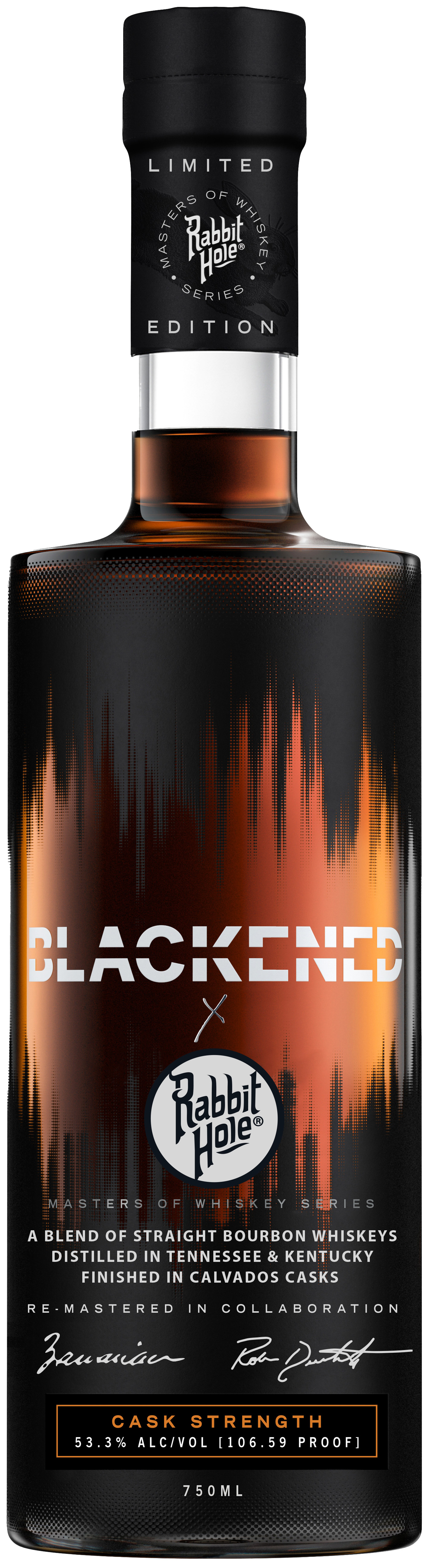 Blackened X Rabbit Hole Straight Bourbon Finished in Calvados