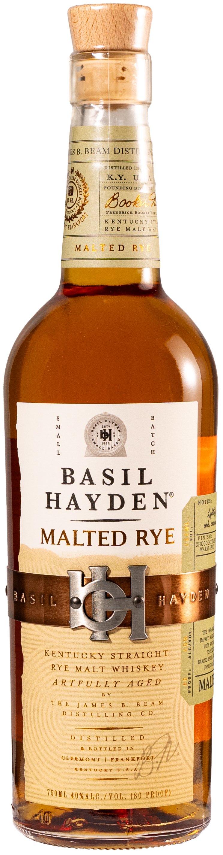 Basil Hayden Malted Rye 750 ml Bottle