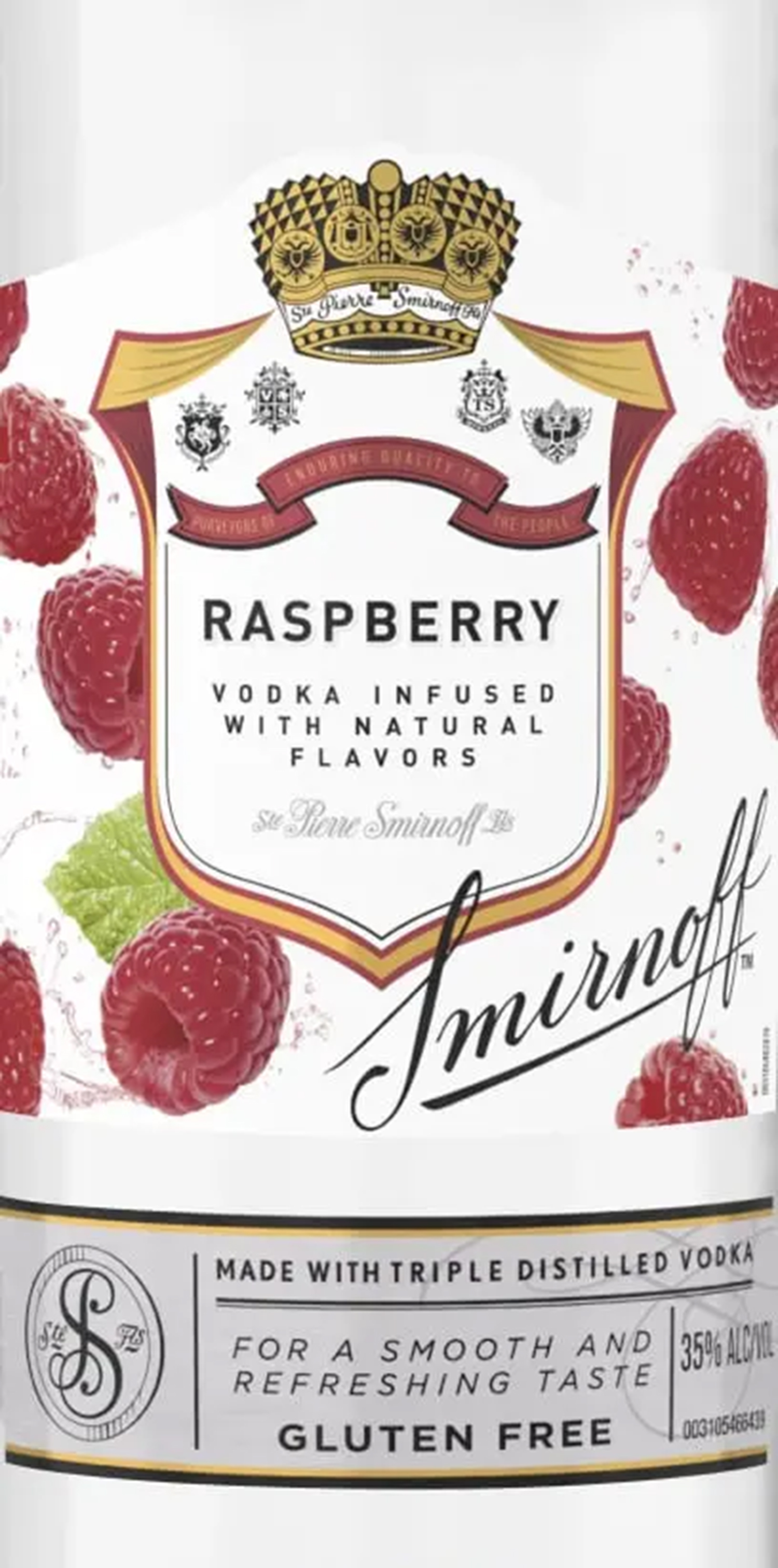 Smiroff Raspberry Smirnoff Raspberry Twist Vodka | 750 ml Glass