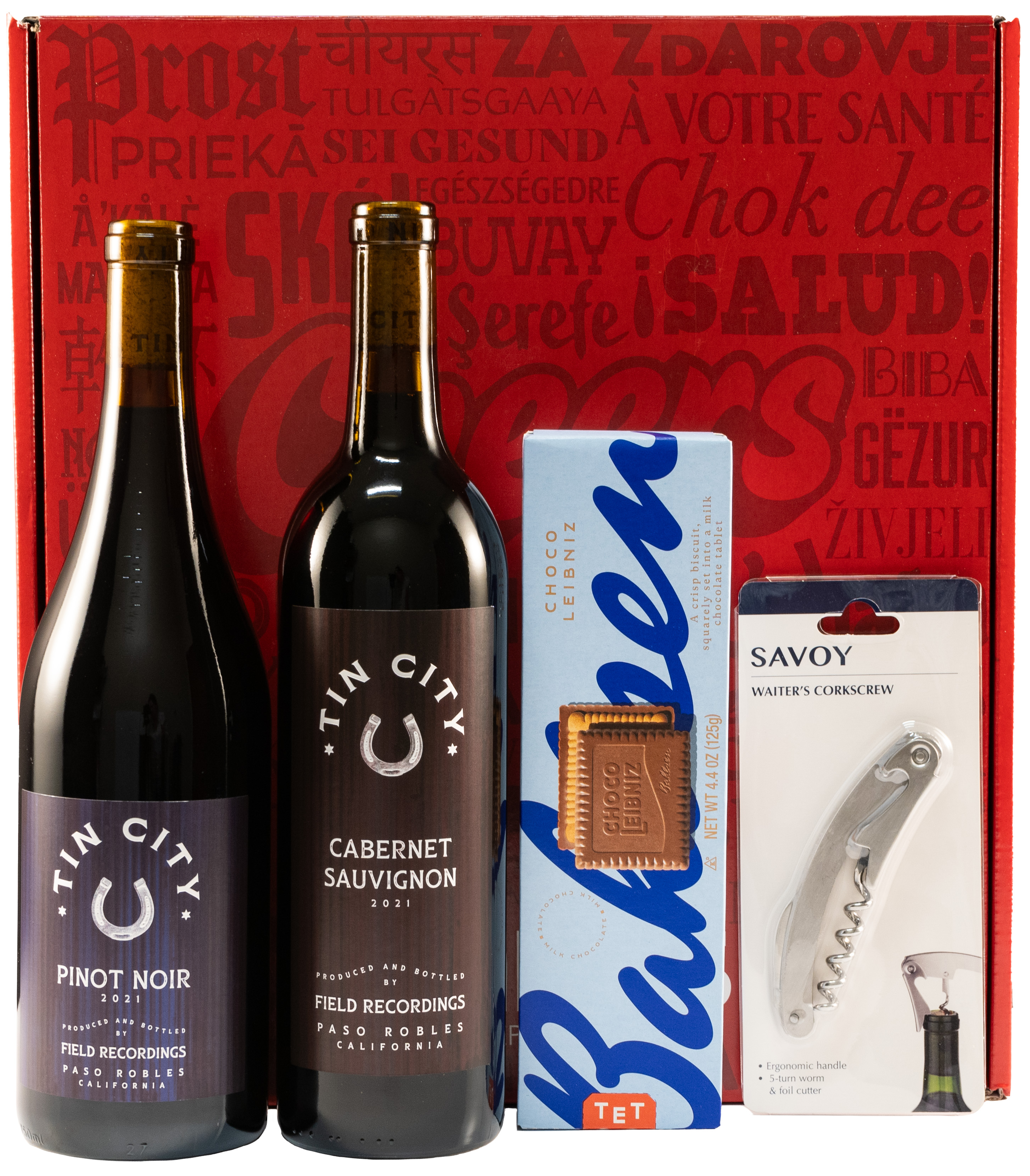 Tin City Two Bottle Gift Box 2021 1.5 L Bottle