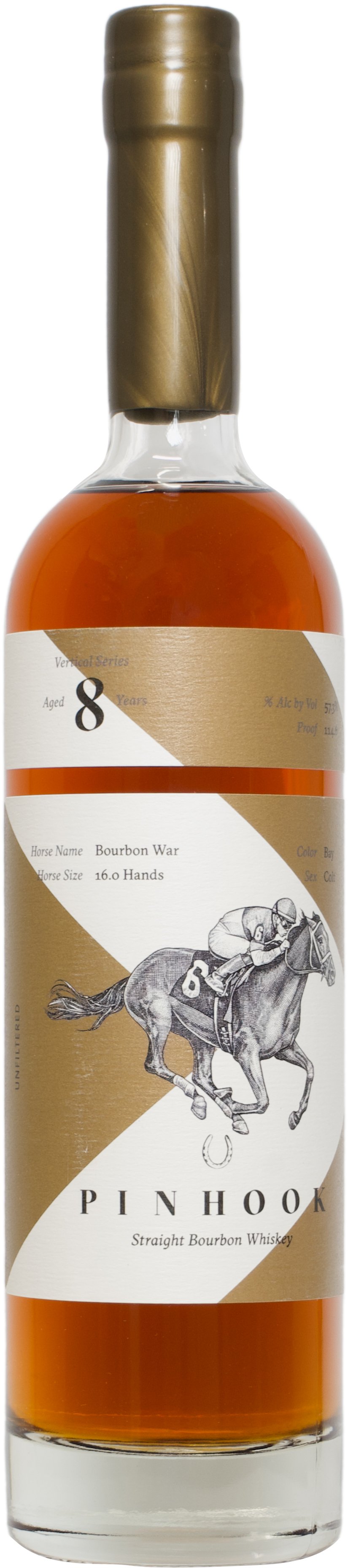 Pinhook Vertical Series Bourbon War 8 year old Bourbon