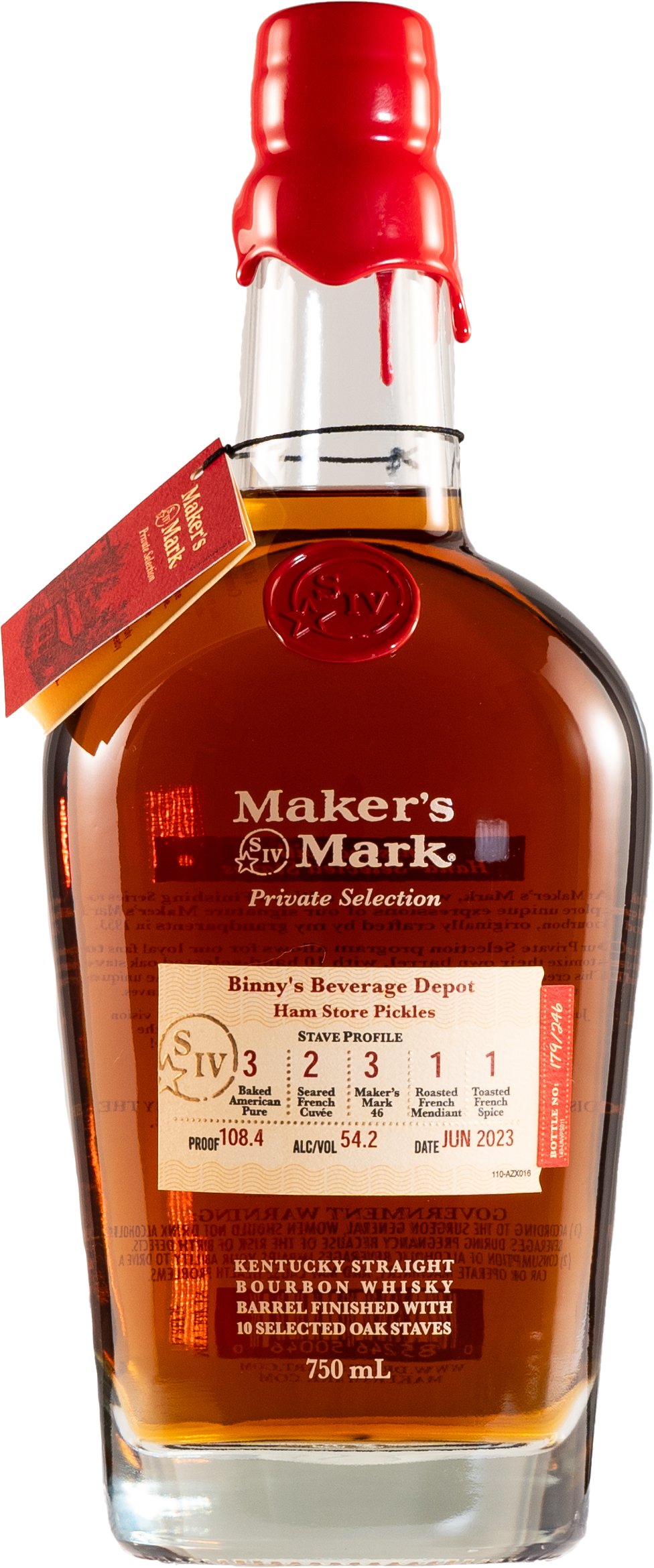 【未開封】Maker's Mark Az Blender #6 & Lambay Maker's Mark Private Select for ABC South FL Stores Straight