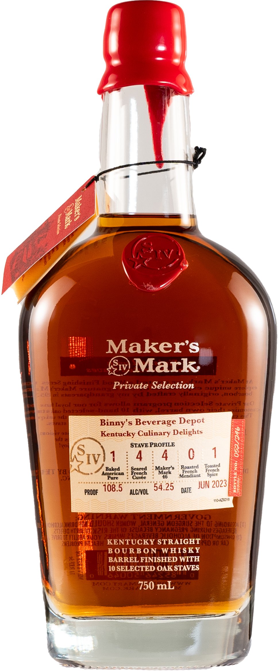 Maker's Mark Private Select Hammer 2 P2 1 Cu 2 46 4 Mn 1Sp