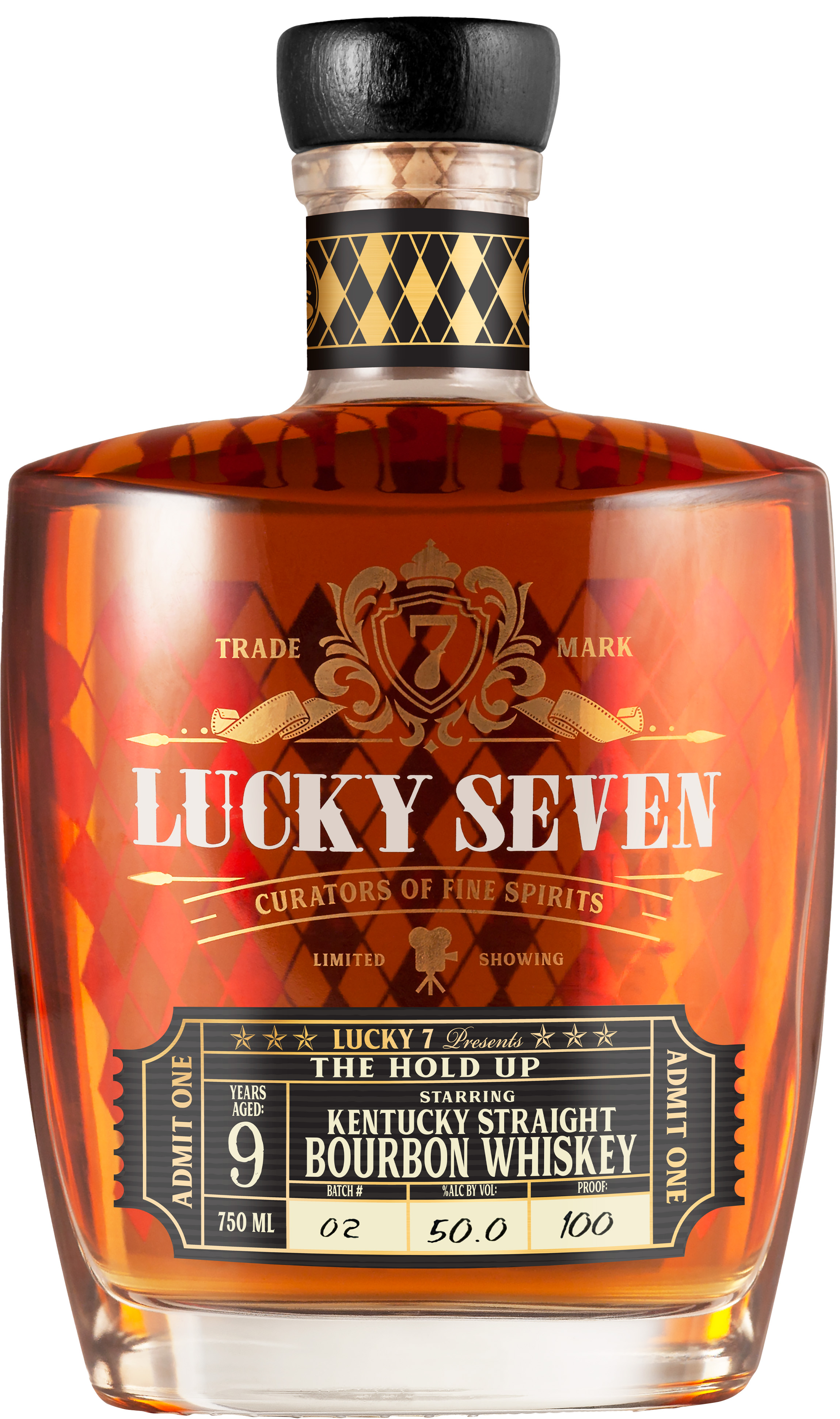 Lucky Seven 'The Hold Up' 9 year old Kentucky Straight Bourbon