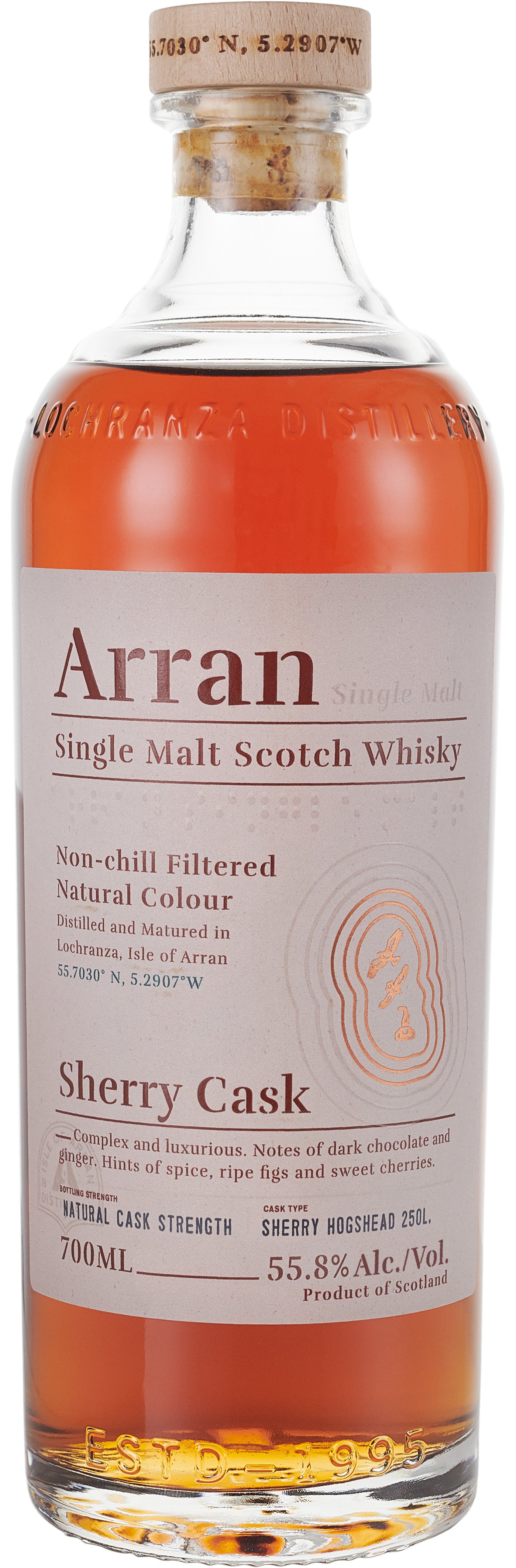 Arran Distillers Sherry Cask 2023 Limited Release | 700 ml Bottle