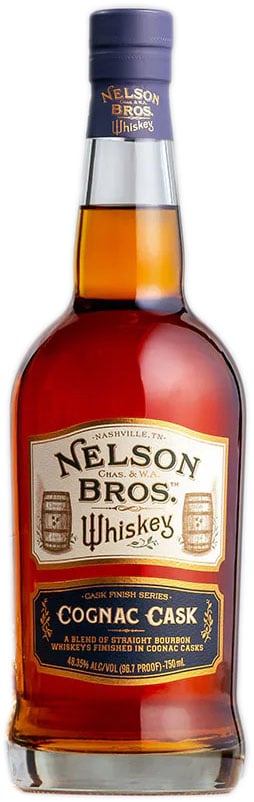 Nelson Brothers Cognac Cask Blended Bourbon | 750 ml Bottle