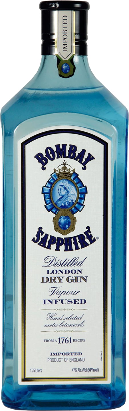 Bombay Sapphire Dry Gin 1.75 L Bottle