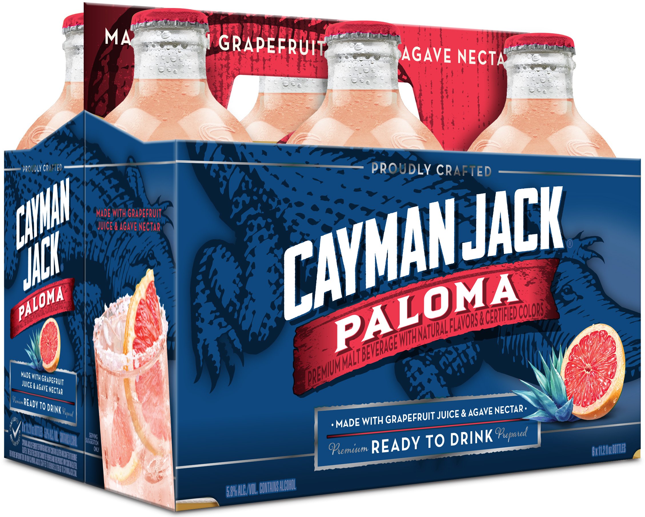 Cayman Jack Paloma | 6 pack of 11.2 oz Bottle Cayman Jack Paloma | 6 pack of 11.2 oz Bottle