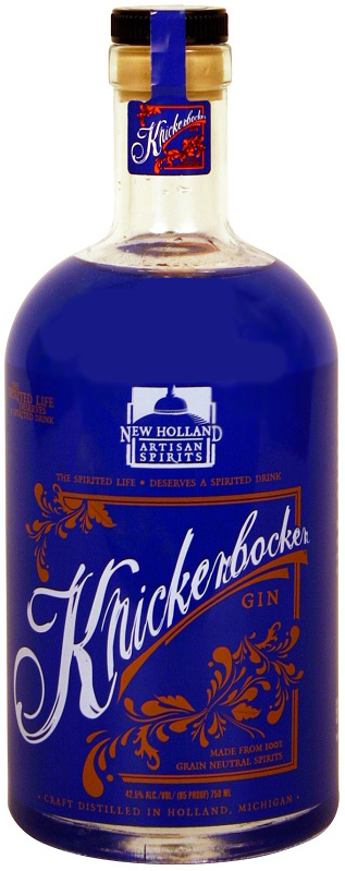 New Holland Distilling Barrel Aged Knickerbocker Gin