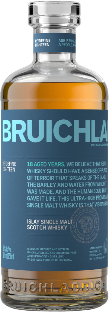 Bruichladdich 18 year old Islay Malt Re/Define Eighteen | 750 ml