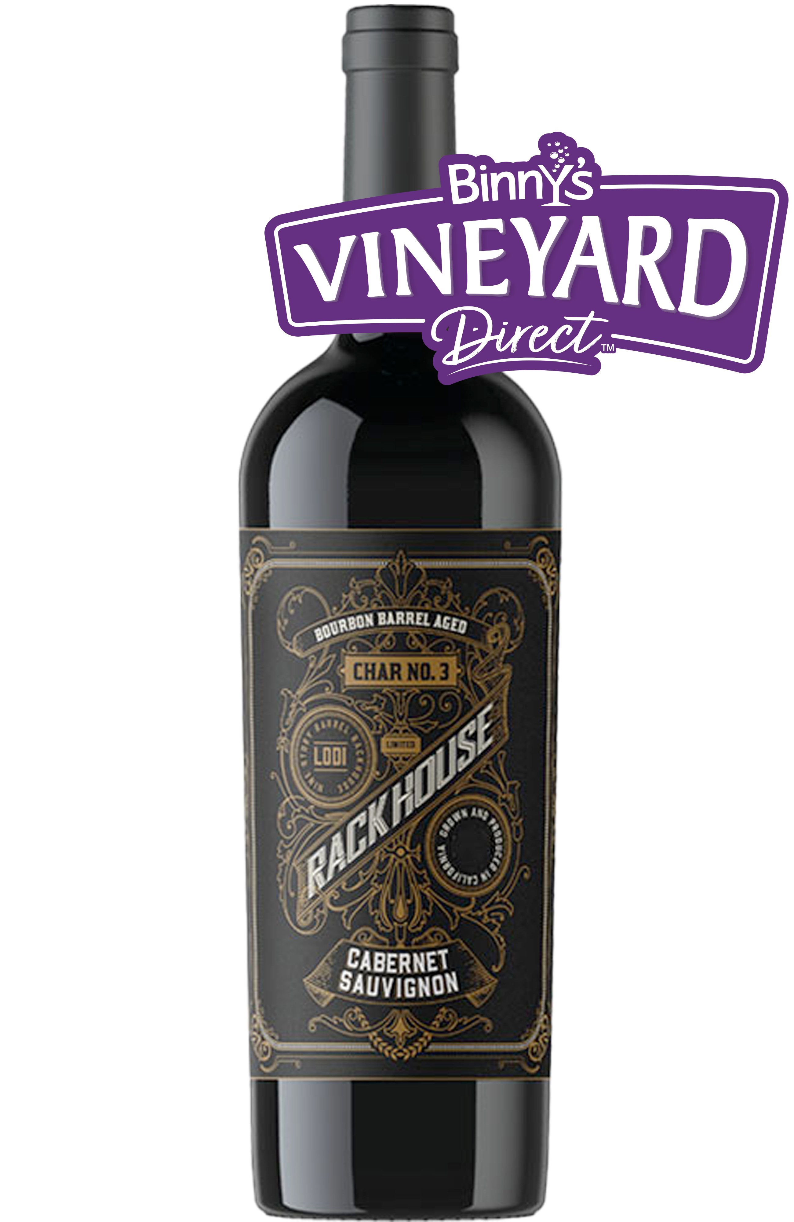 Rack House Bourbon Barrel Aged Cabernet Sauvignon 2022 | 750 ml Bottle