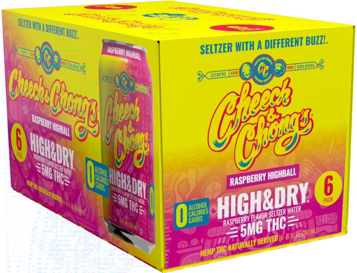 Cheech And Chong Seltzer Near Me Cheech and Chong Magic Mule THC Seltzer 5MG | 6 pack of 12 oz Can