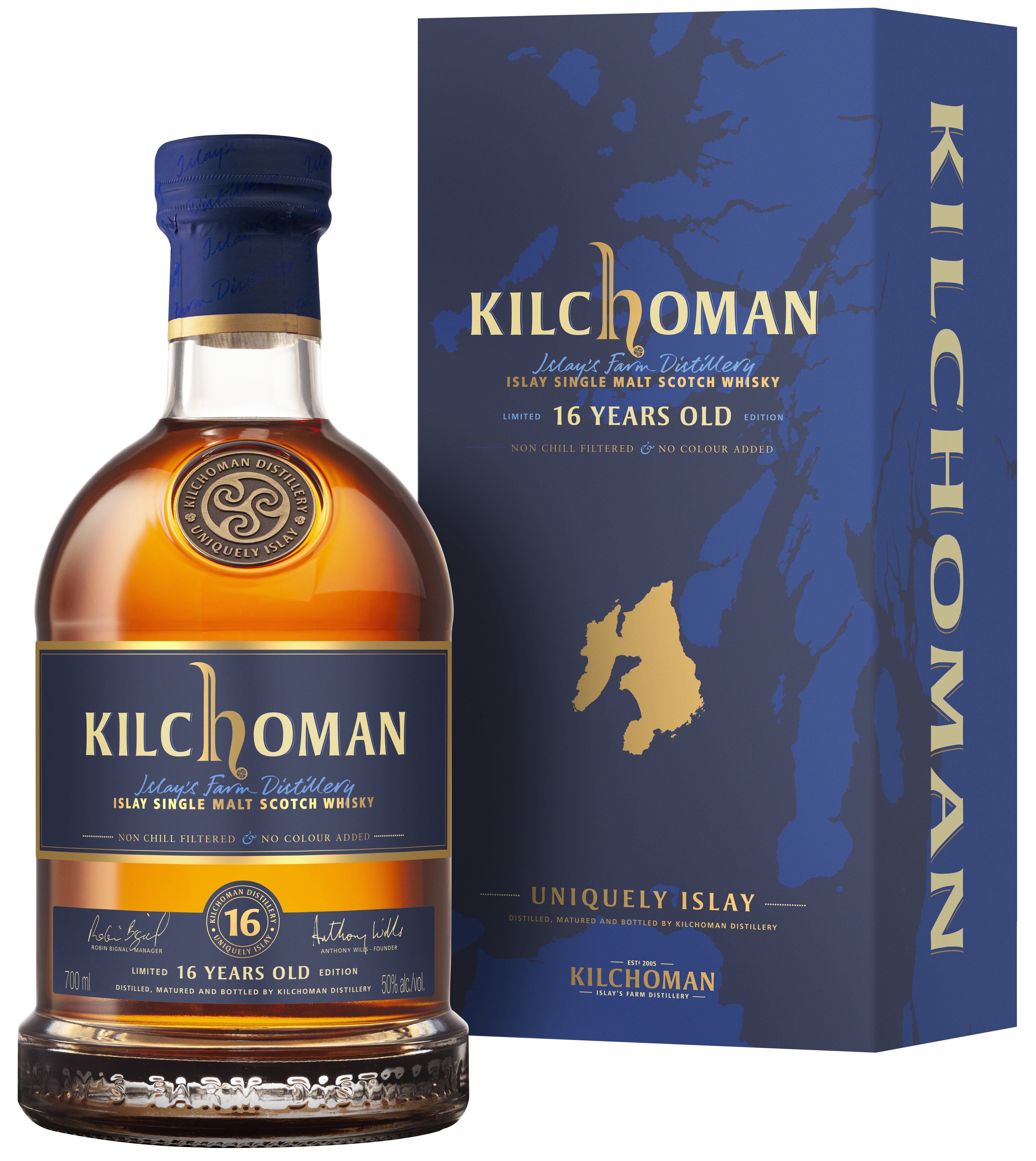 Kilchoman 13 year old ex Bourbon Cask # 480 Binny's Handpicked