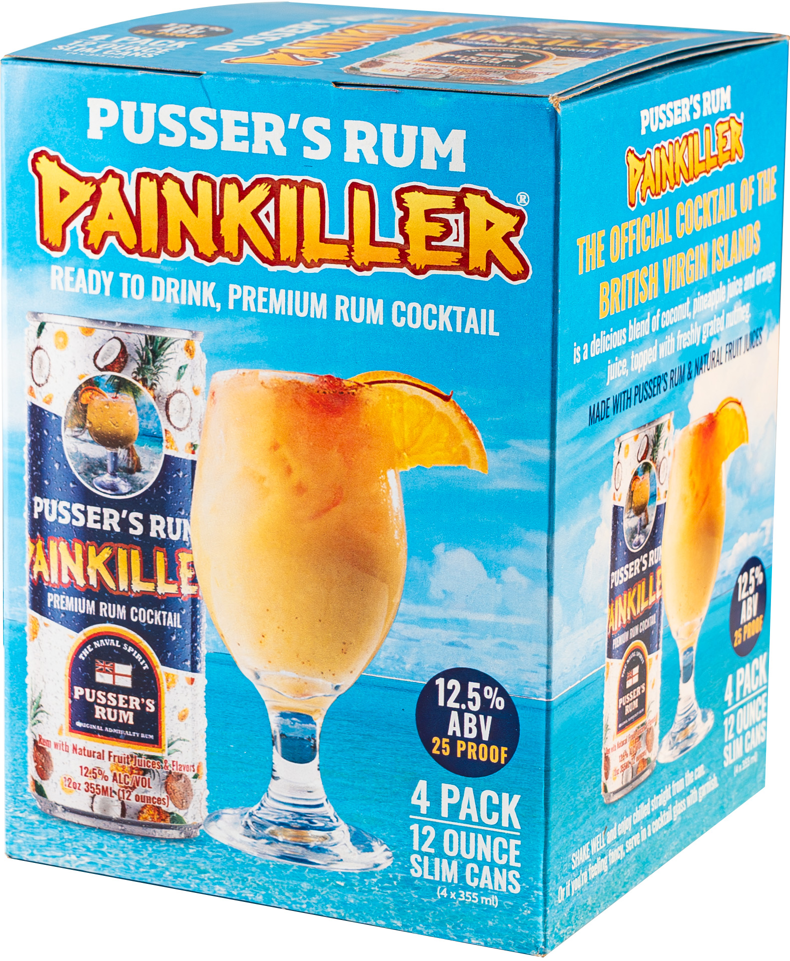 Pusser's Rum Painkiller Cocktail