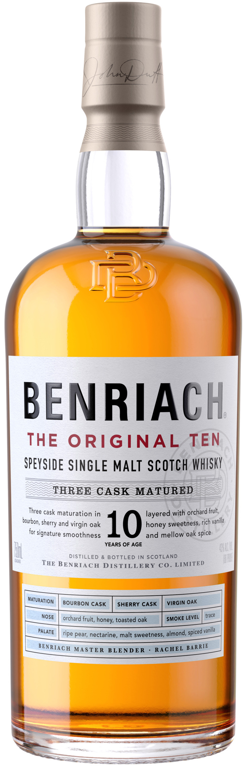 BenRiach Cask Edition 10 year old ex Tennessee Whiskey Barrel