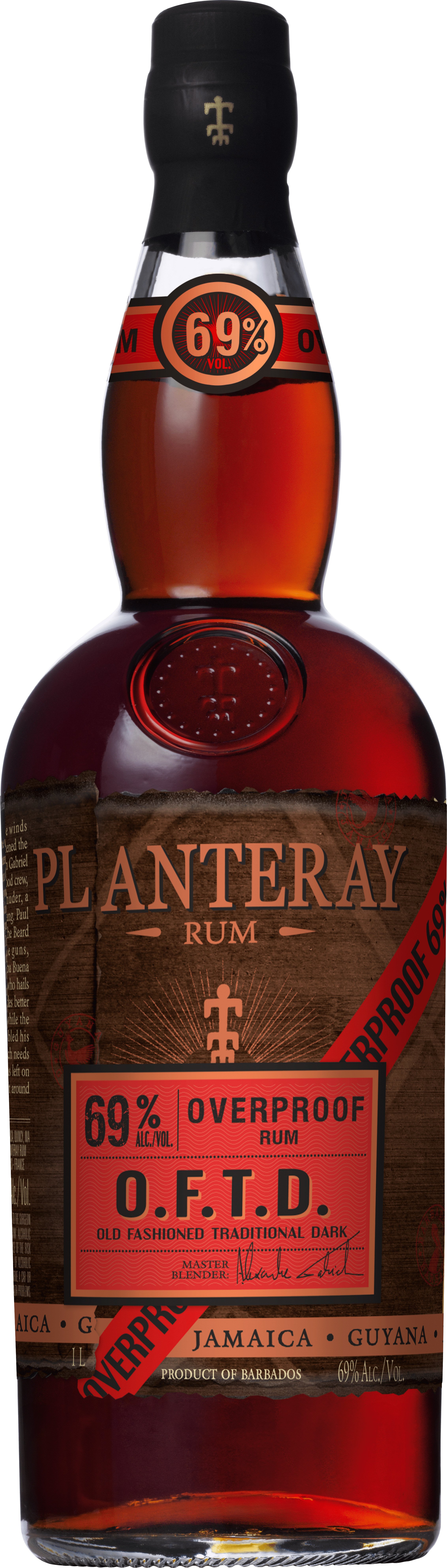 Planteray OverProof Old Fashioned Traditional Dark Rum