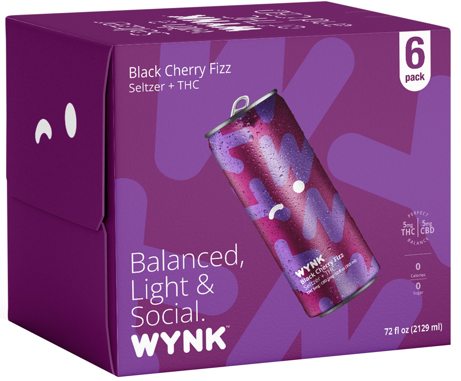 Wynk Black Cherry Fizz THC 5mg