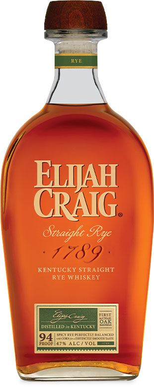 Elijah Craig Straight Rye Whiskey