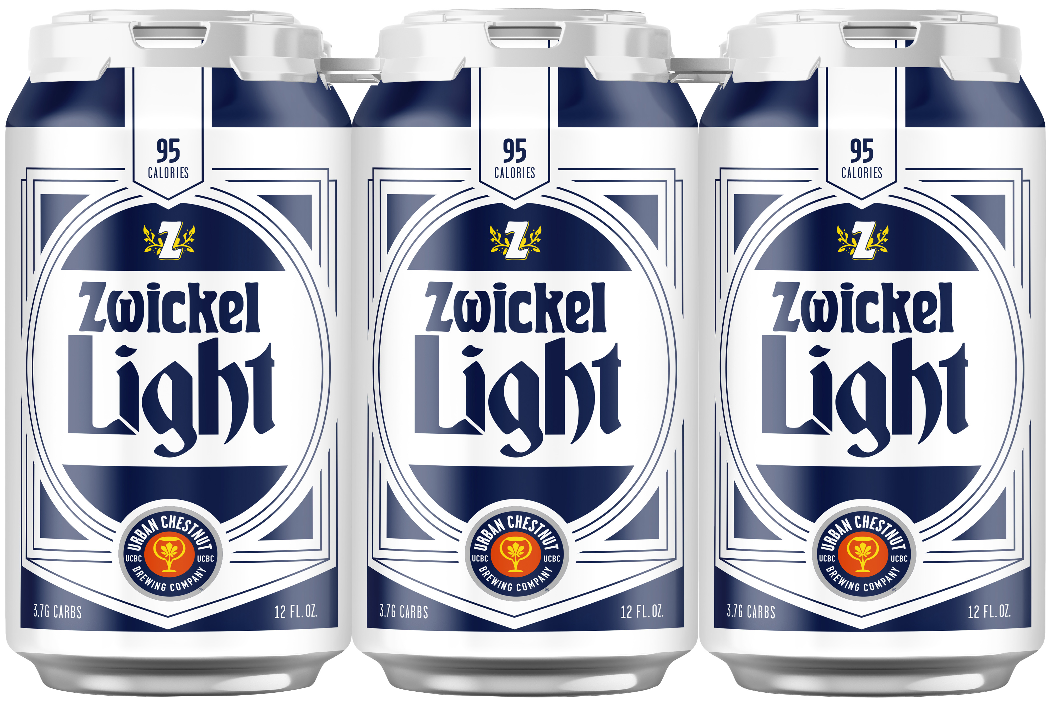 Urban Chestnut Zwickel Light | 6 pack of 12 oz Can