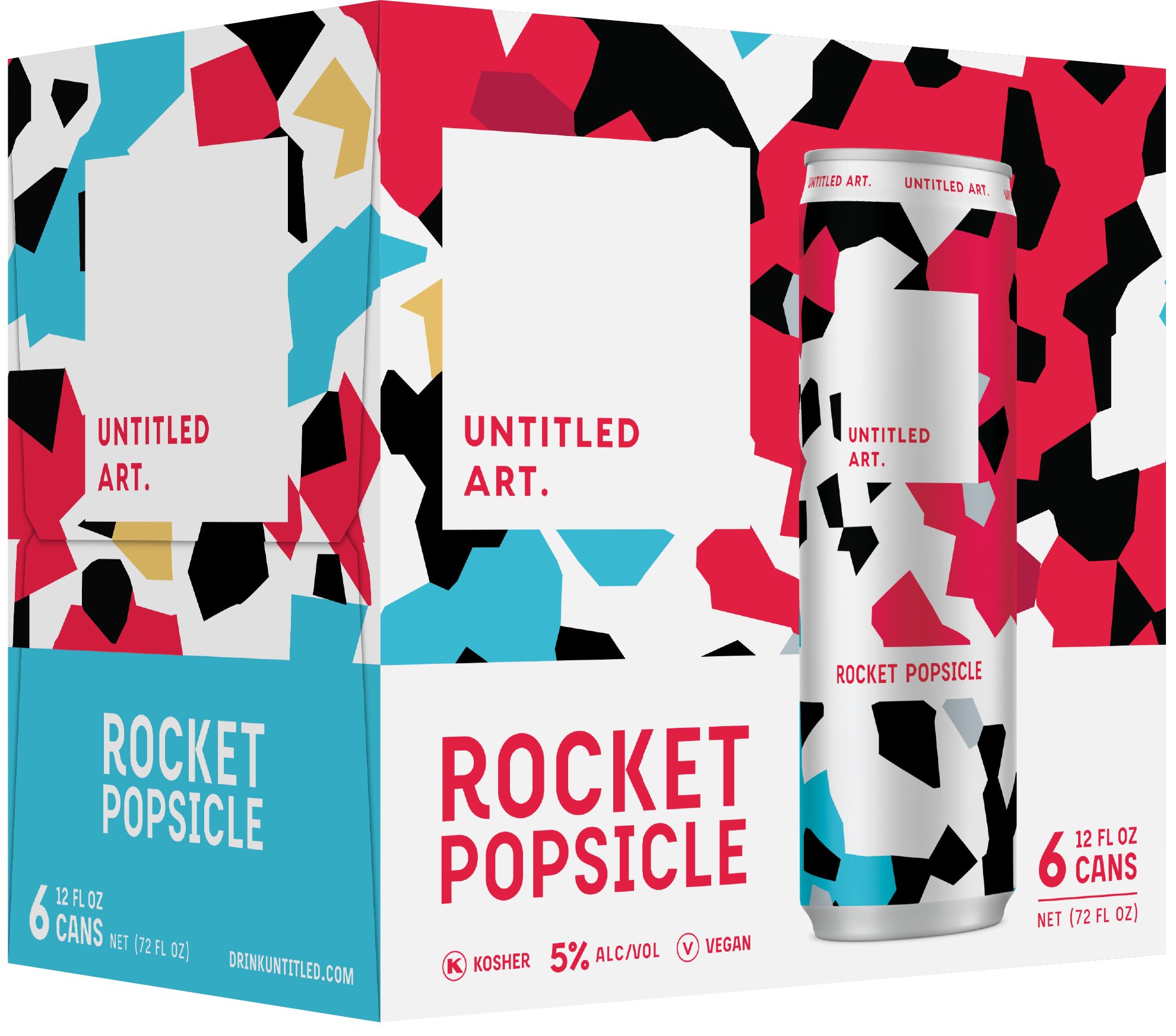 メキシコマンゴー✖︎2 レインボーシャーベット✖︎1 ロケットポップシクル✖︎1 Untitled Art Rocket Popsicle Hard Seltzer | 6 pack of 12 oz Can