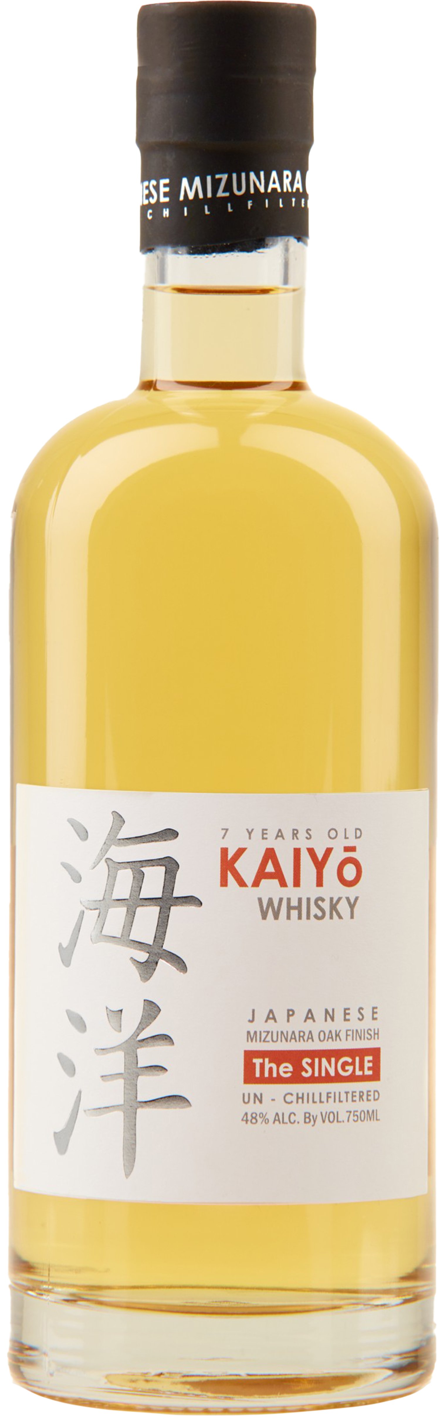 Kaiyo 7 year old Japanese Whisky From Mizunara Oak Unchillfiltered