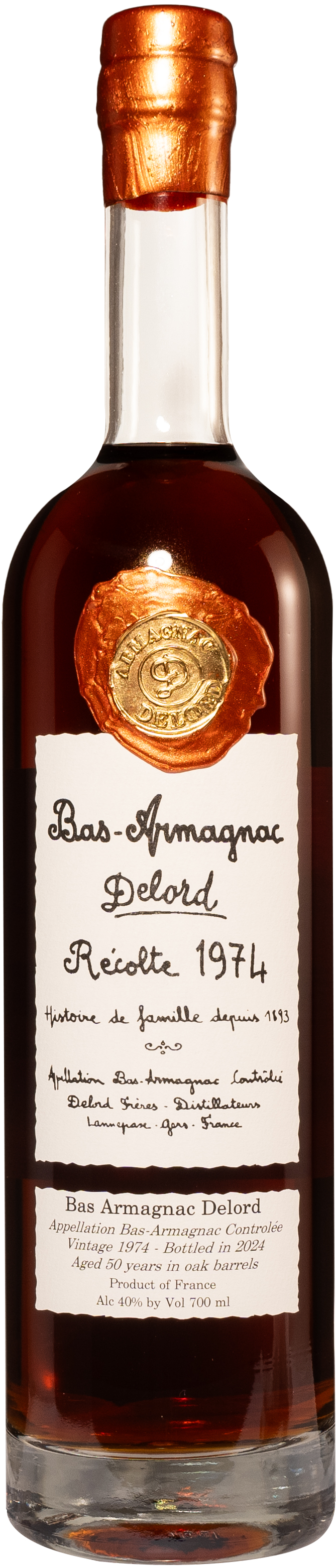 VIEIL ARMAGNAC DELORD ヴィエイユ アルマニャック デロード Armagnac Delord Vieil Armagnac 1984 | Product page | SAQ.COM