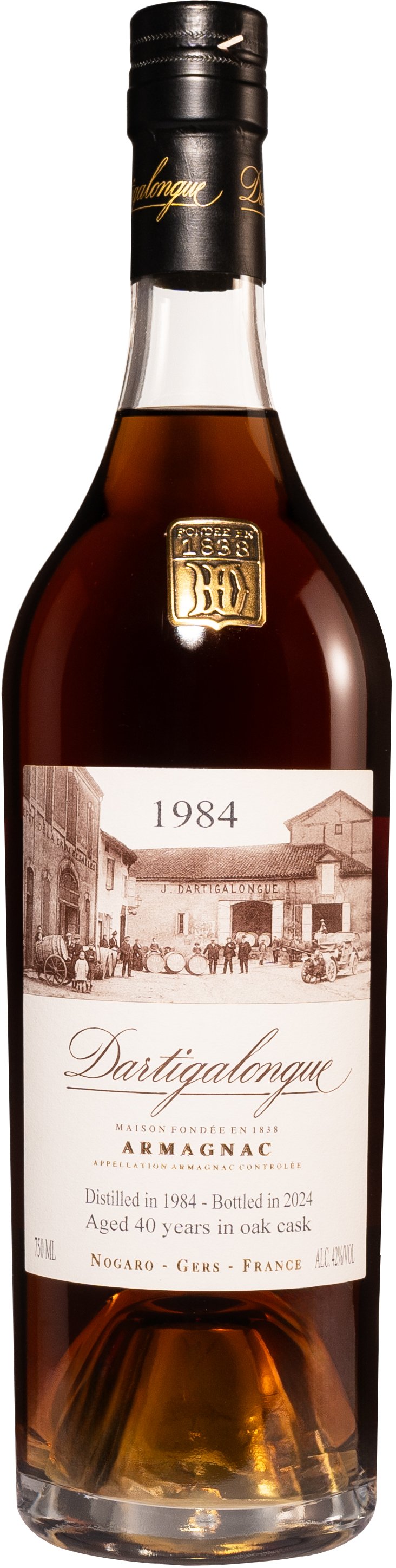 Domaine Hontambere 38 year old Vintage Armagnac Tenareze Domaine Hontambere 38 year old Vintage Armagnac Tenareze