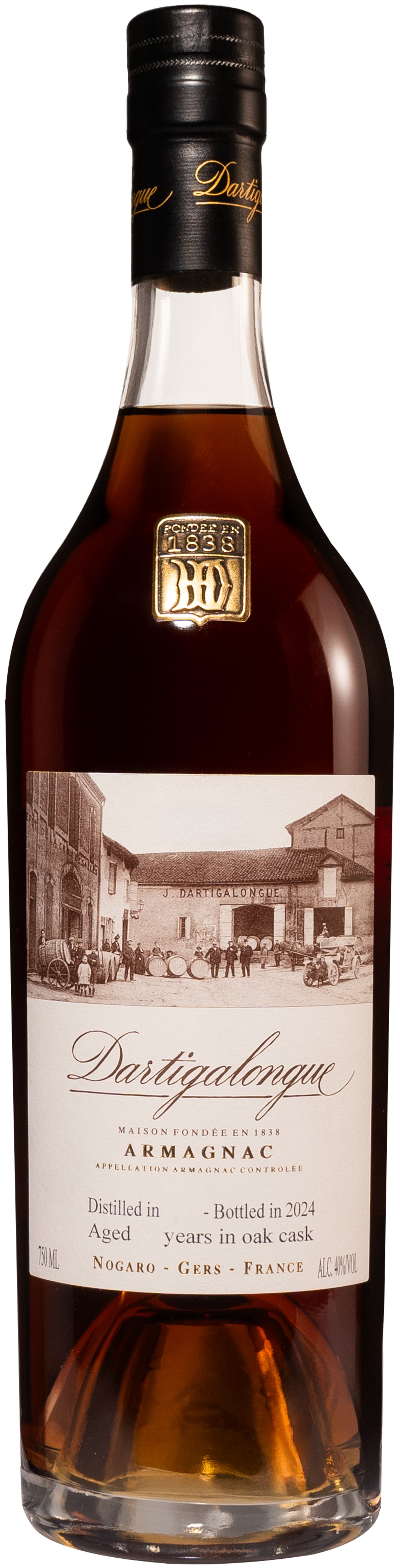 Dartigalongue 20 year old Vintage Armagnac 2004 | 750 ml Bottle