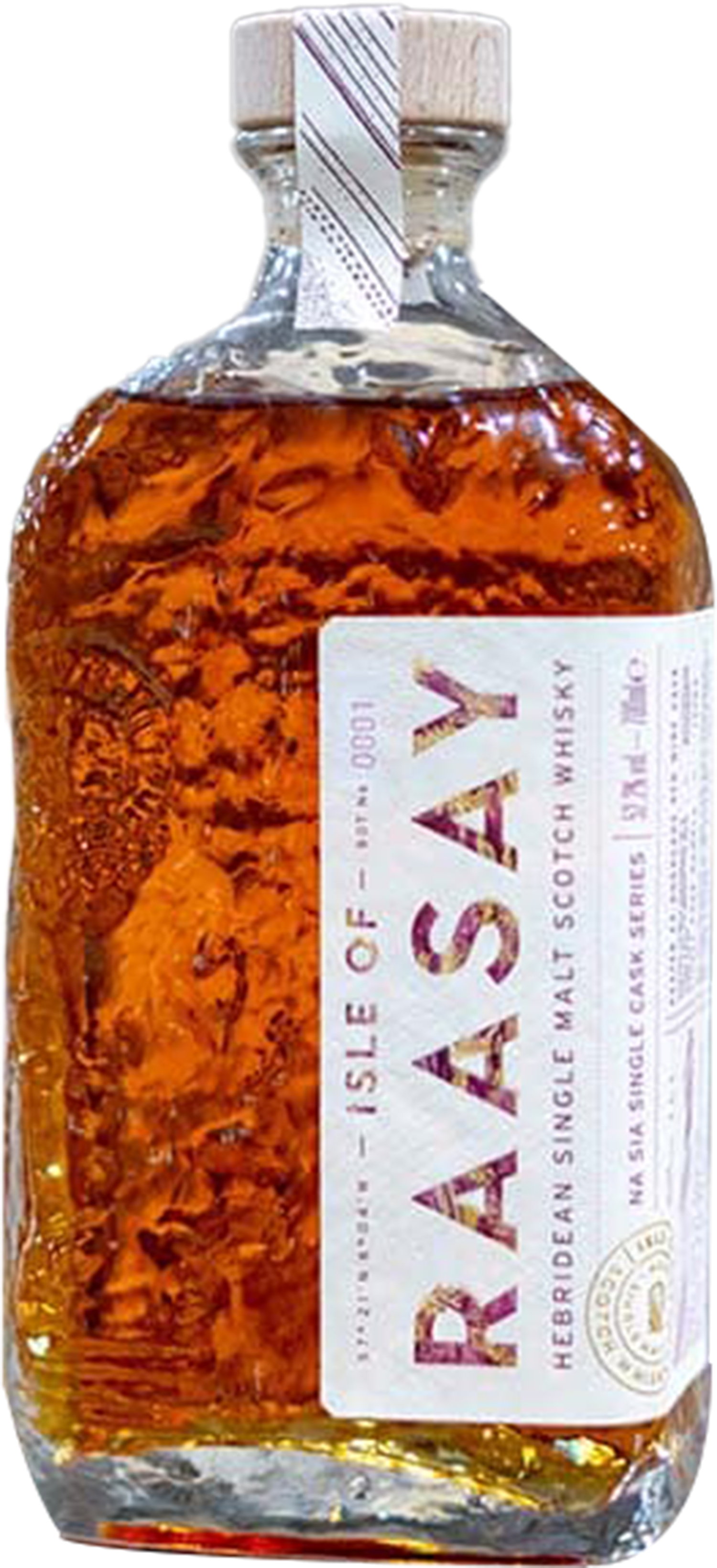 Isle of Raasay Distillery Peated Malt ex Bordeaux Cask # 20-234