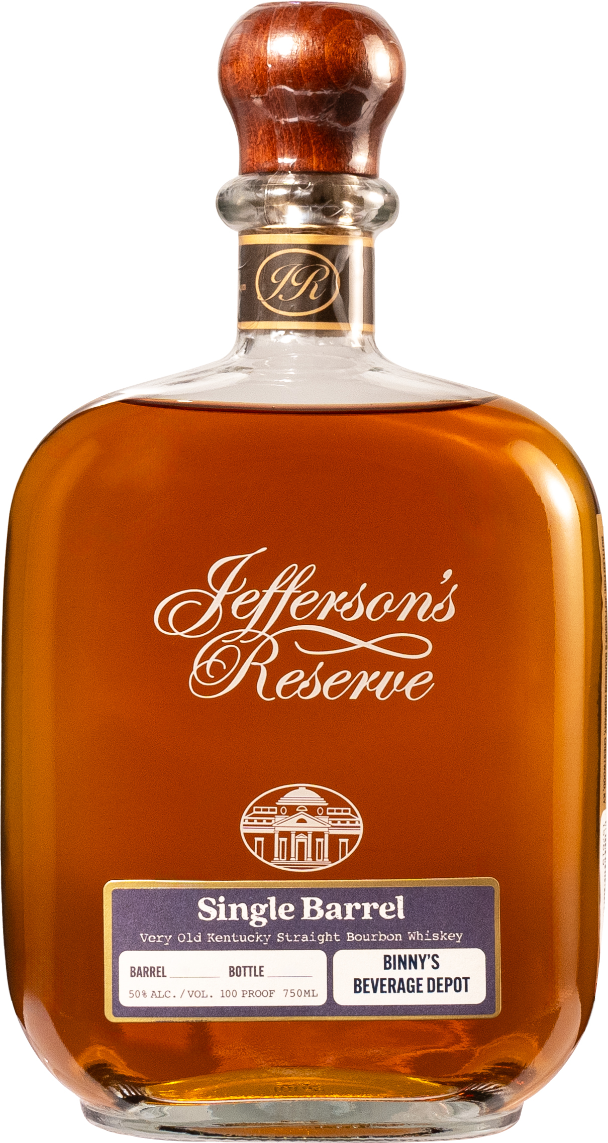 Jefferson's Reserve Single Barrel # 861 Binny's Handpicked | 750