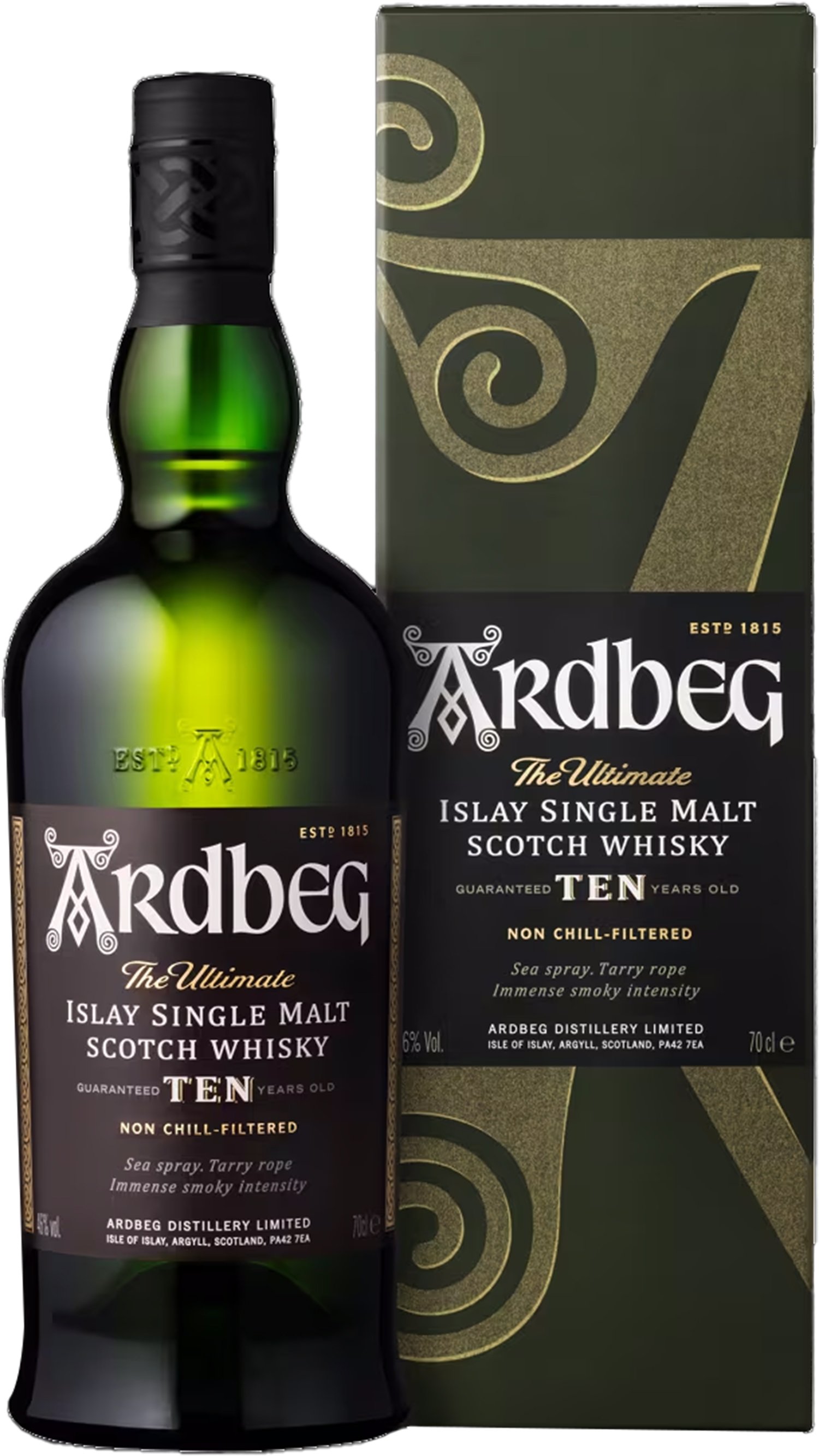 Ardbeg 10 year old Islay Single Malt Original Release 2018 | 750