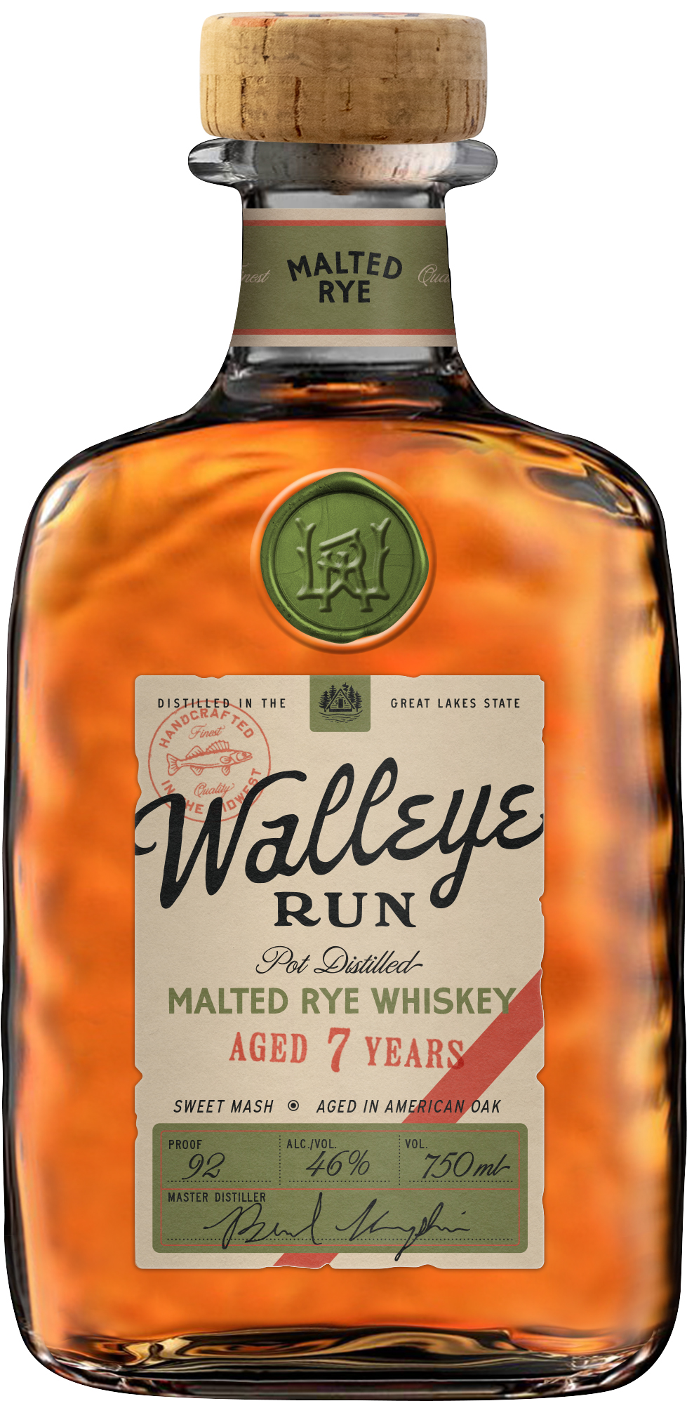 Walleye Run 7 Year Malted Rye | 750 ml Bottle