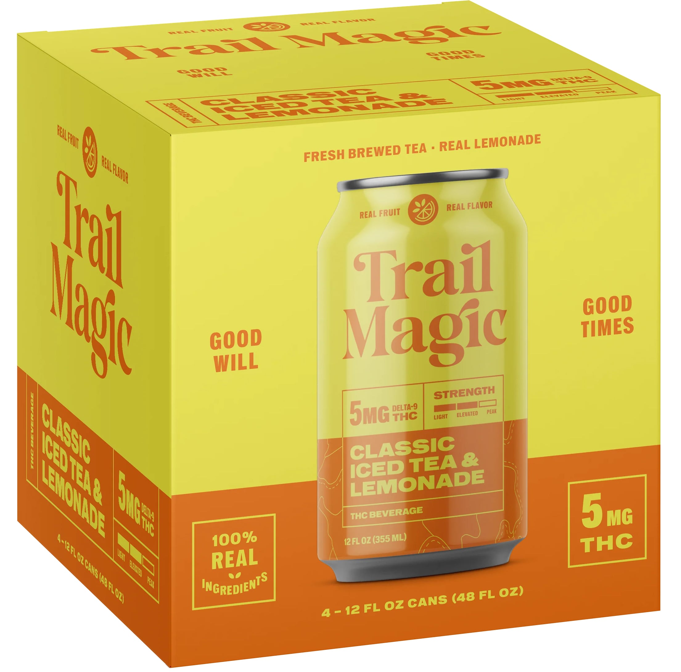 Collective Project Blood Orange Yuzu Vanilla 10MG THC | 4 pack of