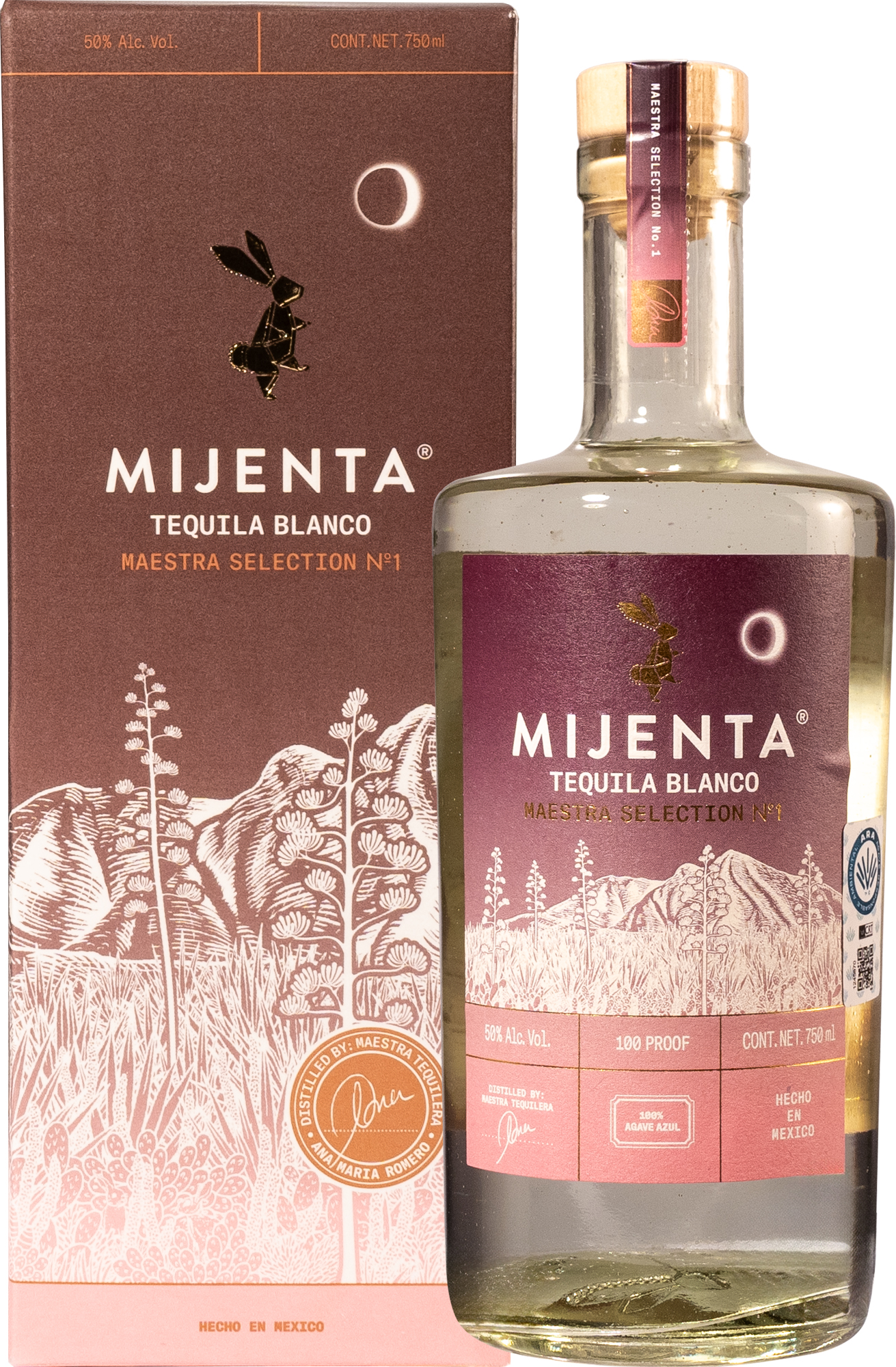 Mijenta Blanco Tequila Maestra Selection No. 1 | 750 ml Bottle