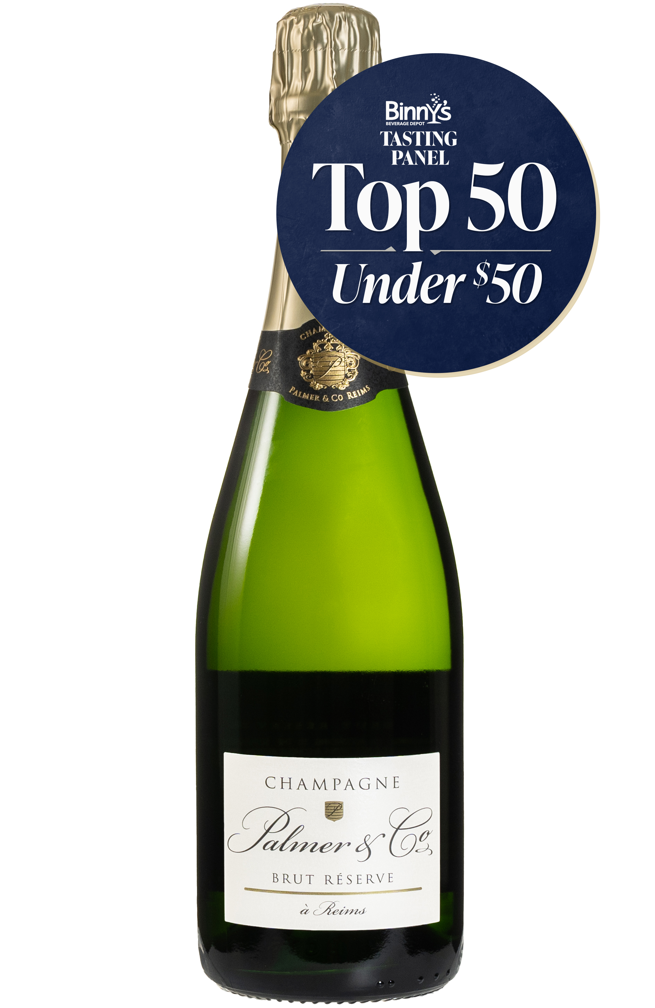 Champagne Palmer Brut Reserve Half Bottle | 375 ml Bottle