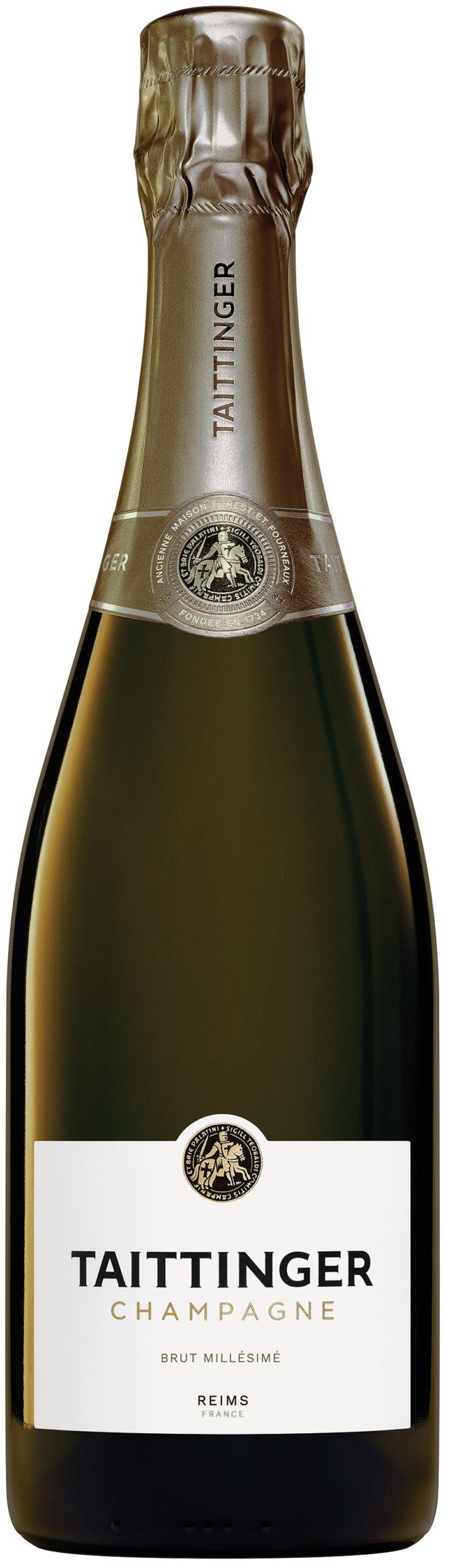 ワイン Taittinger Brut Champagne 2015 750ml Taittinger Brut Millesime 2015 | 750 ml Bottle
