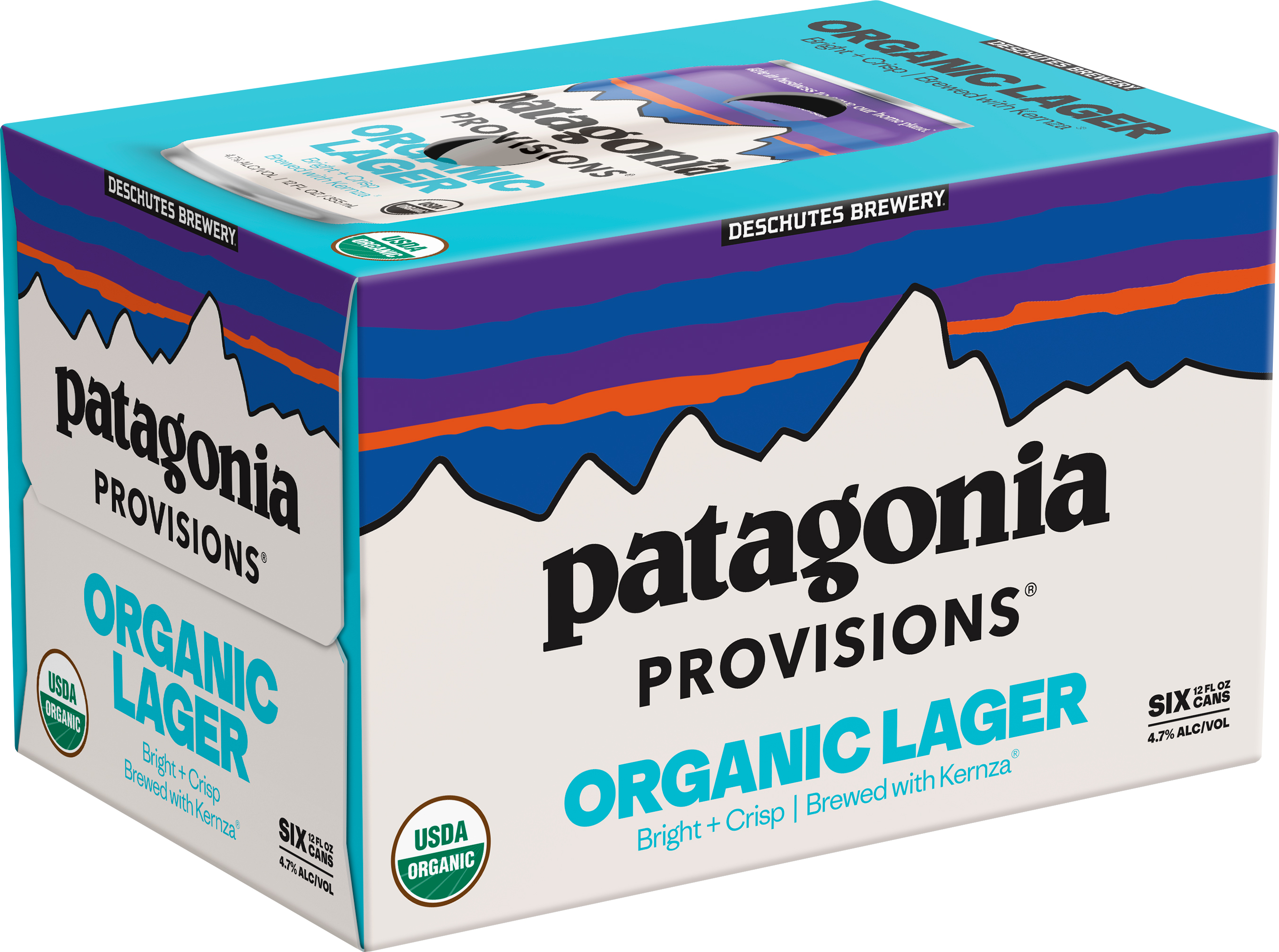 Deschutes Organic Lager collaboration with Patagonia Provisions