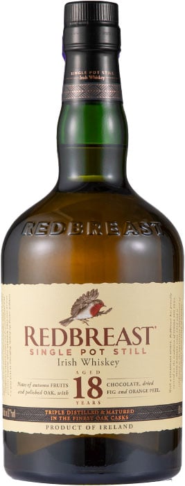 Redbreast 12 year old Single Pot Still Irish Whiskey | 750 ml Bottle