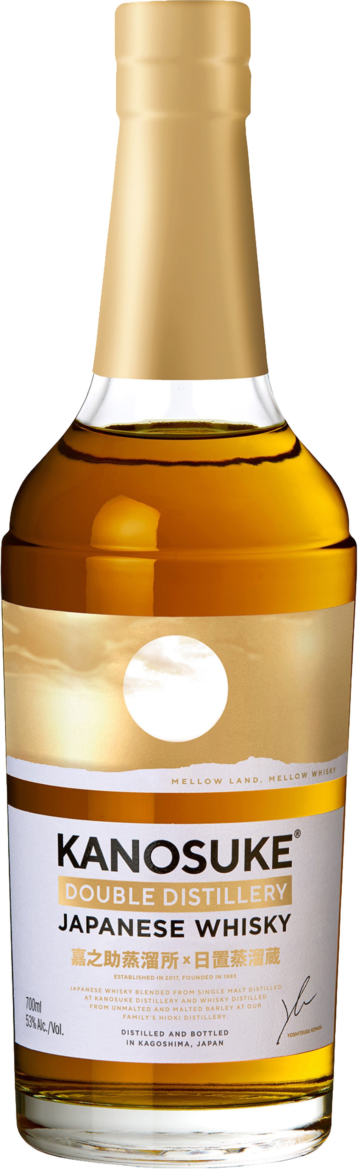 嘉之助 DOUBLE DISTILLERY 小正醸造 《瓶700ml》 – 酒庫住田屋