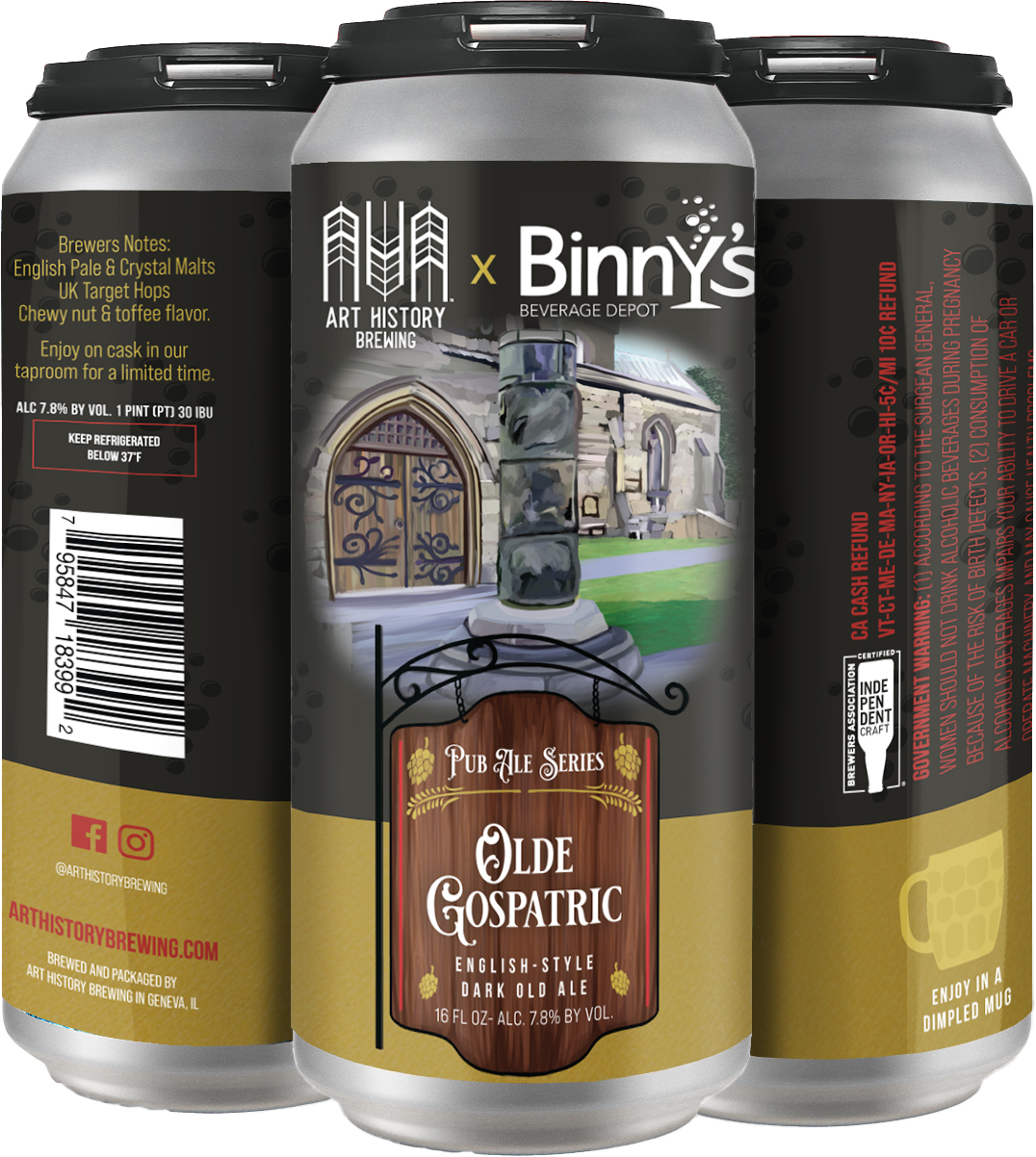 Art History Olde Gospatric collaboration with Binny's