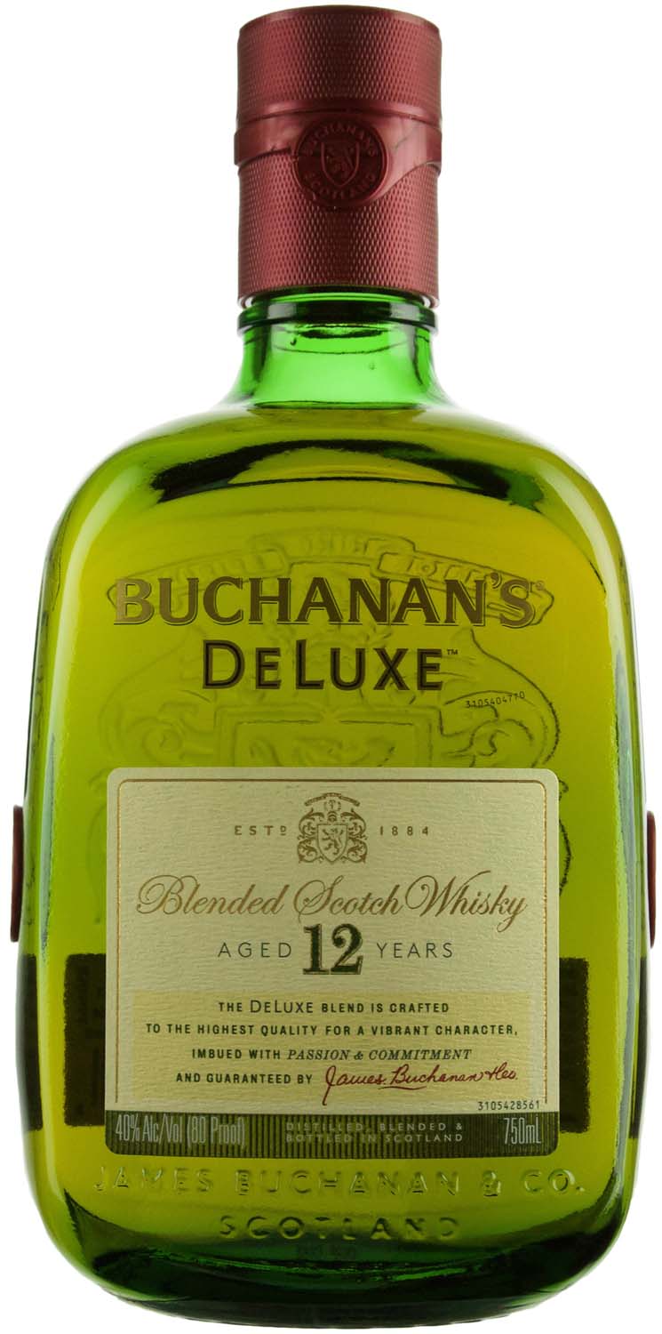 Buchanan's 12 vs black label